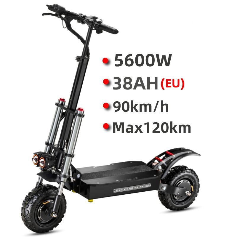 60V 5600W Dual Motor Electric Scooter - STLF Усовершенствованный электрический самокат 60 В