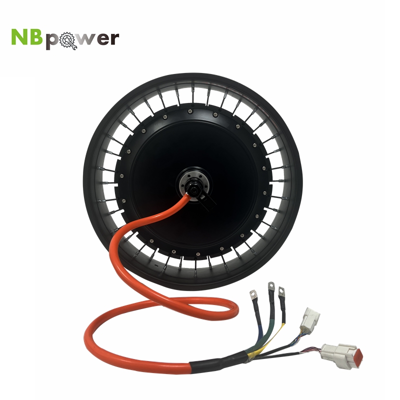Qs273 Hub Motor 8000W 72V - NBpower/QS273 40H 20x4/24x4/26x4 номинальная 72 В