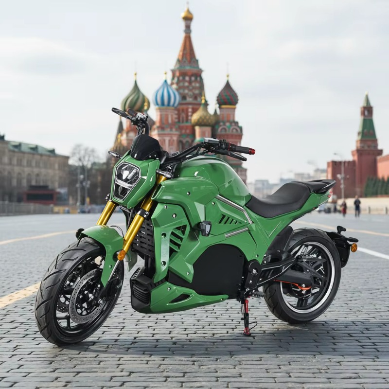 Электрический мотоцикл Krono W – обзор и цена 72V 5000W Electric Motorcycle