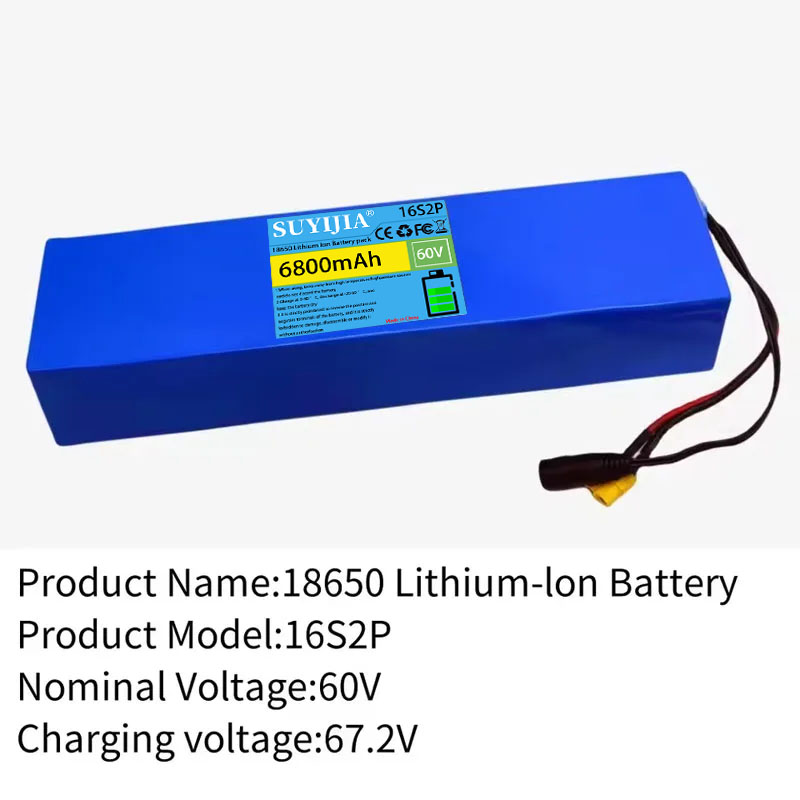 Литиевая аккумуляторная батаре – обзор и цена 60V 30Ah Electric Scooter Battery