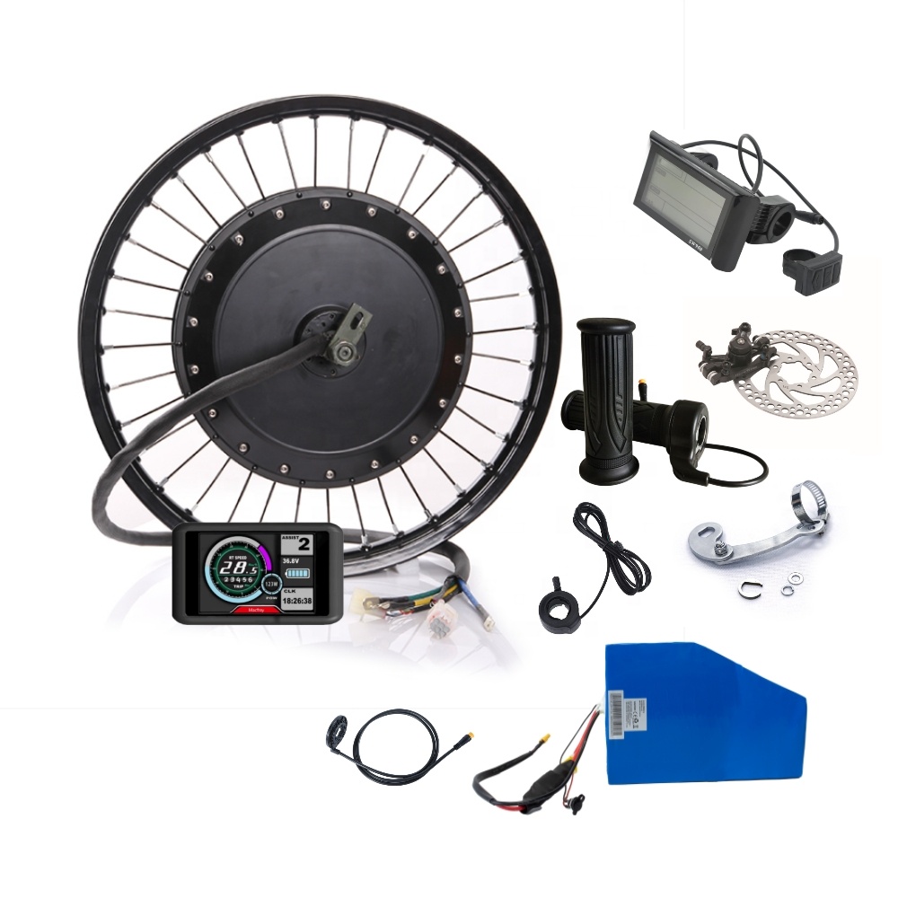 Комплект для переоборудования  – обзор и цена Electric Motorcycle Conversion Kit 72V