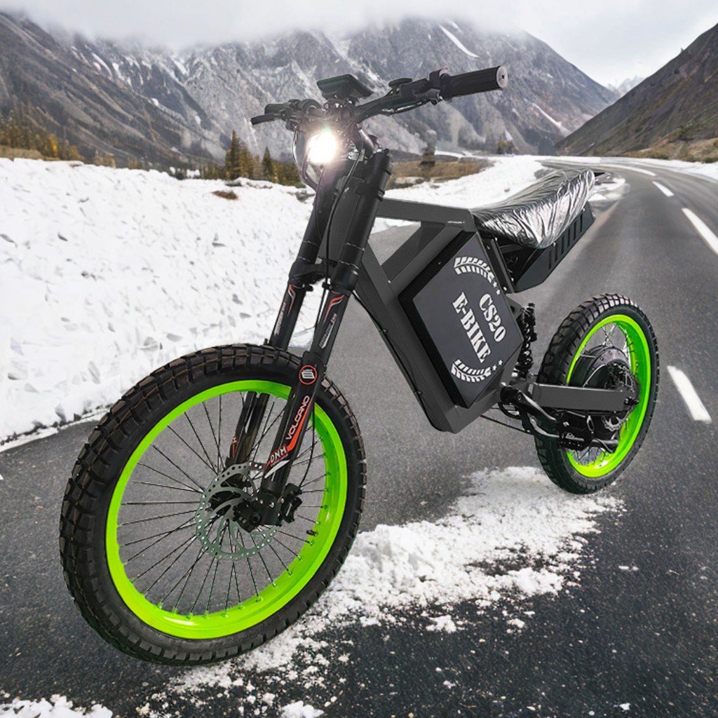 Мощный электрический самокат д – обзор и цена 72V 12000W Electric Dirt Bike