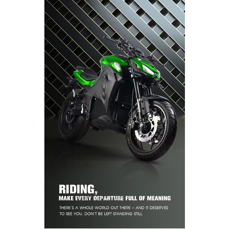 Электрический гоночный мотоцик – обзор и цена 72V 5000W Electric Motorcycle