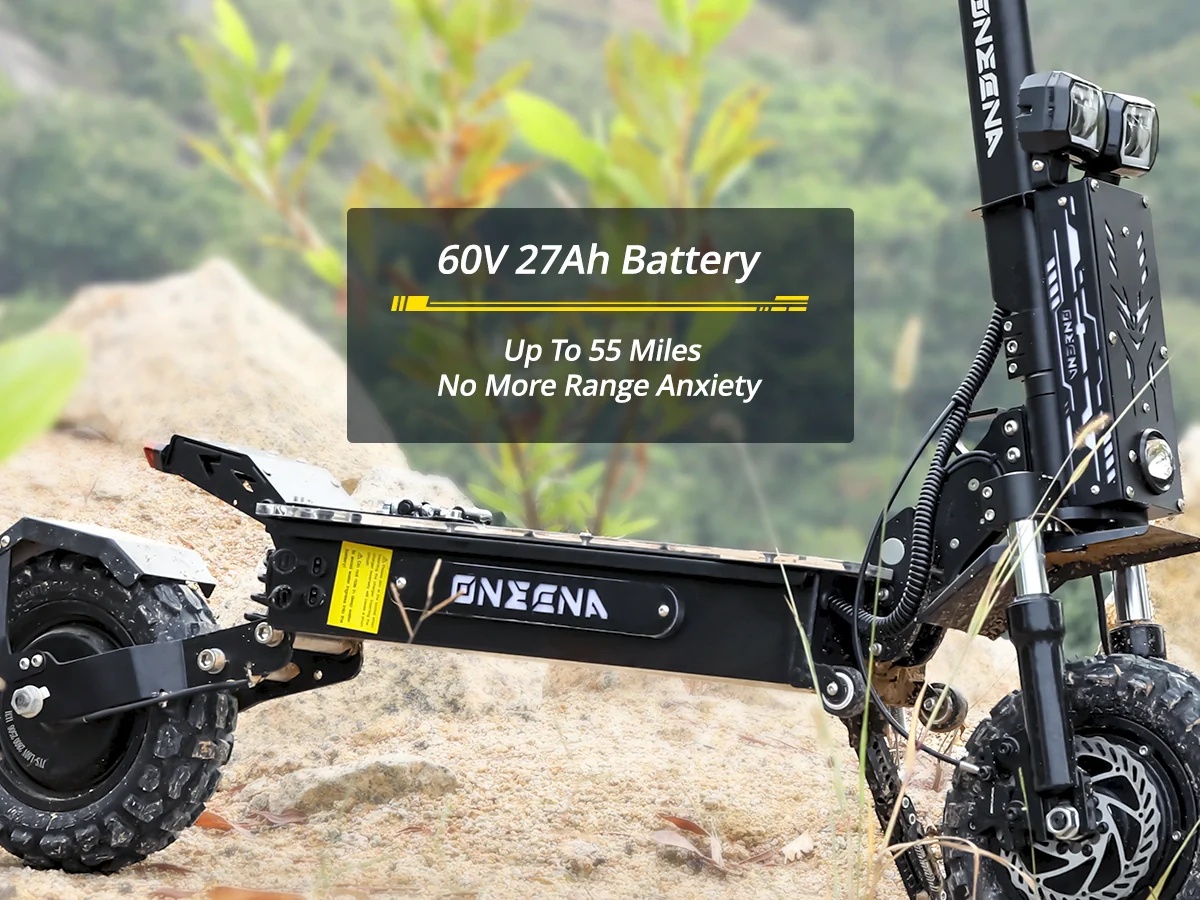 Электросамокат GT7 для взрослы – обзор и цена 60V 5600W Dual Motor Electric Scooter