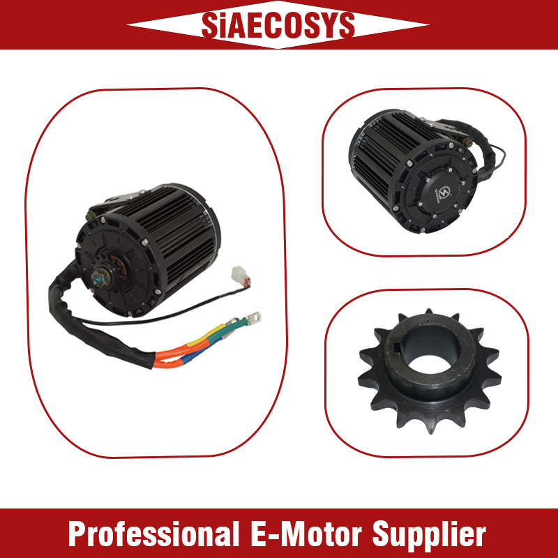 Электродвигатель QSMOTOR QS138 – обзор и цена Mid Drive Motor Kit 72V 3000W