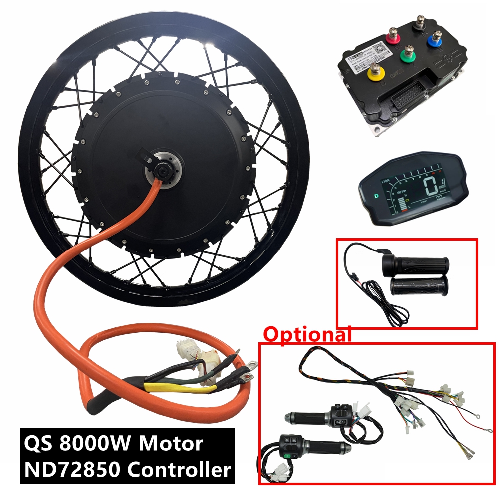 NBpower/QS273 V3 72 В 8000 Вт  – обзор и цена Qs273 Hub Motor 8000W 72V