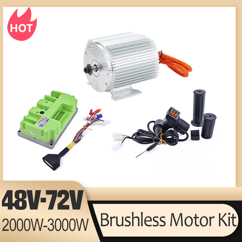 Комплект для переоборудования  – обзор и цена Electric Motorcycle Conversion Kit 72V